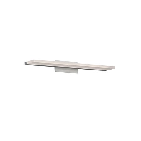 DWELED Level 24in LED Bathroom Vanity or Wall Light 3500K in Brushed Aluminum WS-856